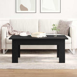 Tavolino da salotto Rovere Nero 100 x 60 x 42 cm