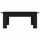 Tavolino da salotto Rovere Nero 100 x 60 x 42 cm
