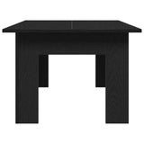 Tavolino da salotto Rovere Nero 100 x 60 x 42 cm