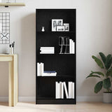 Libreria Rovere Nero 60 x 24 x 143 cm Legno truciolato