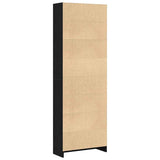 Libreria Rovere Nero 60 x 24 x 176 cm Legno truciolato