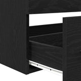 Mobile Lavabo Rovere Nero 90 x 45 x 1.5 cm Legno truciolato