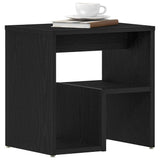 Armadio da Notte 2 pcs Rovere Nero 40 x 30 x 40 cm