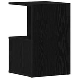 Armadio da Notte 2 pcs Rovere Nero 35 x 35 x 55 cm