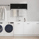 Guardaroba Rovere Nero 100 x 32,5 x 35 cm Legno truciolato