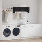 Guardaroba Rovere Nero 100 x 32,5 x 35 cm Legno truciolato