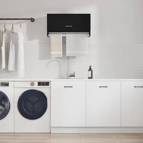 Guardaroba Rovere Nero 70 x 32,5 x 35 cm Legno truciolato