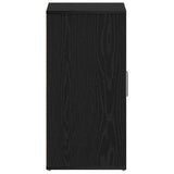 Mobile per scarpe Rovere Nero 60 x 35 x 70 cm Legno truciolato