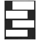 Set mobile TV Rovere Nero 100 x 24 x 124,5 cm Legno truciolato