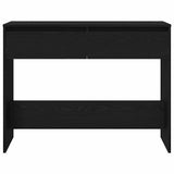 Tavolo consolle con cassetto Rovere Nero 100 x 35 x 76,5 cm