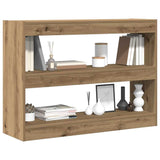 Libreria rovere artigianale 100 x 30 x 72 cm Legno truciolato