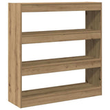Armadio per Libri 3 livelli 100 x 30 x 103 cm Legno truciolato