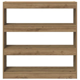 Armadio per Libri 3 livelli 100 x 30 x 103 cm Legno truciolato