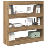 Armadio per Libri 3 livelli 100 x 30 x 103 cm Legno truciolato