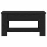 Tavolino da salotto Rovere nero 101 x 49 x 52 cm