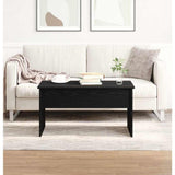 Tavolino da salotto Rovere Nero 80 x 50,5 x 41,5 cm