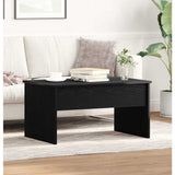 Tavolino da salotto Rovere Nero 80 x 50,5 x 41,5 cm