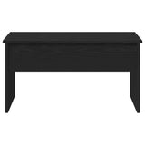 Tavolino da salotto Rovere Nero 80 x 50,5 x 41,5 cm