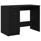Scrivania Rovere Nero 100 x 50 x 75 cm Legno truciolato