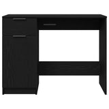 Scrivania Rovere Nero 100 x 50 x 75 cm Legno truciolato