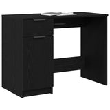 Scrivania Rovere Nero 100 x 50 x 75 cm Legno truciolato
