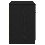 Scrivania Rovere Nero 100 x 50 x 75 cm Legno truciolato