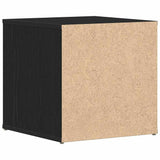 Cassettiera Rovere Nero 40,5 x 40 x 40 cm Legno truciolato