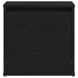 Cassettiera Rovere Nero 40,5 x 40 x 40 cm Legno truciolato