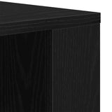 Armadietto a muro Rovere Nero 80 x 33 x 80 cm Legno truciolato