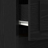 Scrivania Rovere Nero 50 x 115 x 75 cm Legno truciolato