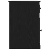 Scrivania Rovere Nero 50 x 115 x 75 cm Legno truciolato