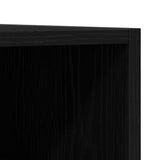 Mobile porta vinili Rovere Nero 100 x 38 x 48 cm