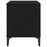 Mobile porta vinili Rovere Nero 100 x 38 x 48 cm