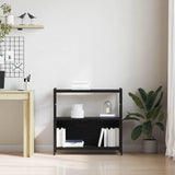 Libreria Rovere nero 80 x 30 x 78.5 cm Legno truciolato