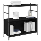 Libreria Rovere nero 80 x 30 x 78.5 cm Legno truciolato