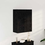 Mobile a muro Rovere Nero 69,5 x 34 x 90 cm Legno truciolato