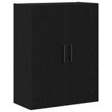 Mobile a muro Rovere Nero 69,5 x 34 x 90 cm Legno truciolato