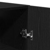 Mobile a muro Rovere Nero 60 x 31 x 60 cm Legno truciolato