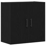 Mobile a muro Rovere Nero 60 x 31 x 60 cm Legno truciolato