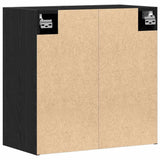 Mobile a muro Rovere Nero 60 x 31 x 60 cm Legno truciolato