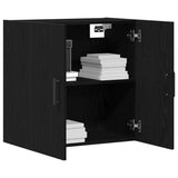 Mobile a muro Rovere Nero 60 x 31 x 60 cm Legno truciolato