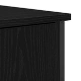 Credenza Rovere Nero 70 x 30 x 80 cm Legno truciolato