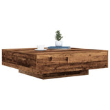 Tavolino da salotto Legno vecchio 100 x 100 x 31 cm
