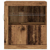 Madia LED Marrone 60,5 x 37 x 67 cm Legno truciolato