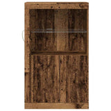 Madia LED Legno vecchio 60,5 x 37 x 100 cm Legno truciolato