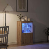 Madia LED 60,5 x 37 x 100 cm Legno truciolato