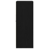 Madia LED Rovere Nero 60,5 x 37 x 100 cm Legno truciolato
