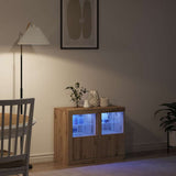 Madia LED 2 pz 41 x 37 x 67 cm Legno truciolato