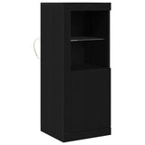 Madia LED Nero 41 x 37 x 100 cm Legno truciolato