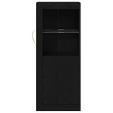 Madia LED Nero 41 x 37 x 100 cm Legno truciolato